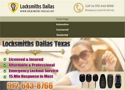 Locksmiths Dallas TX