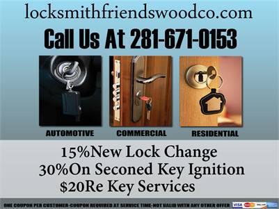 Locksmith Friendswood TX