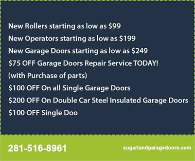 Garage Doors Sugar Land TX